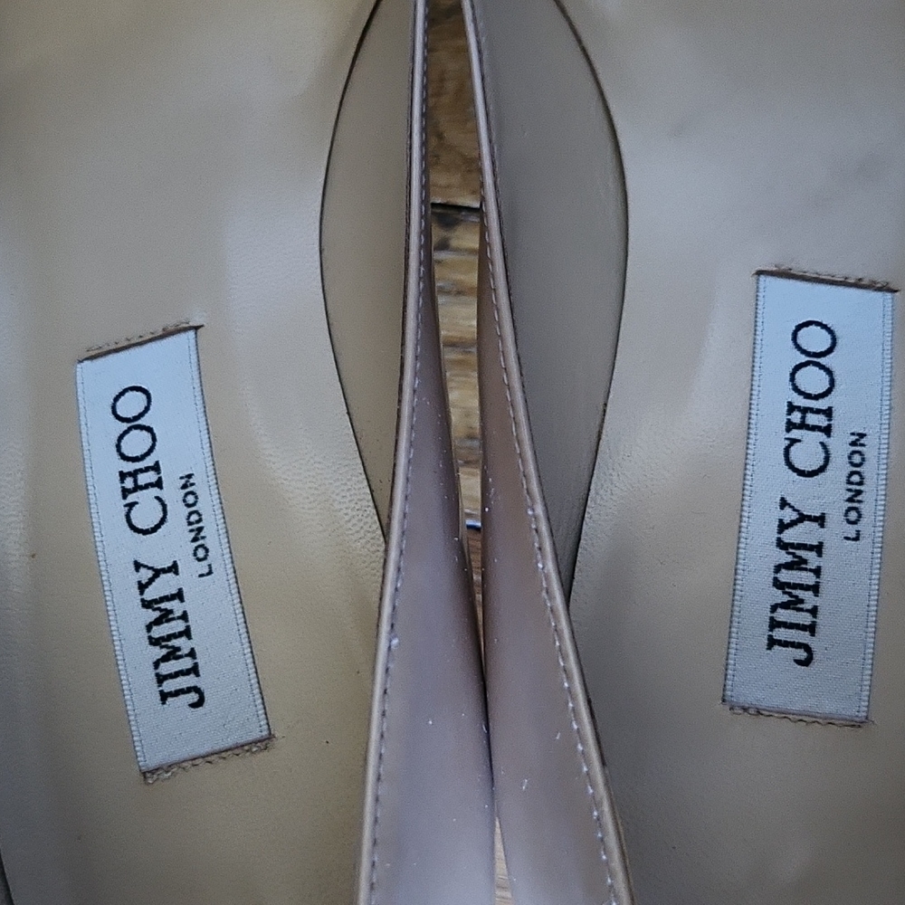 Jimmy Choo Vega Patent Leather Pumps - Picture 3 of 8